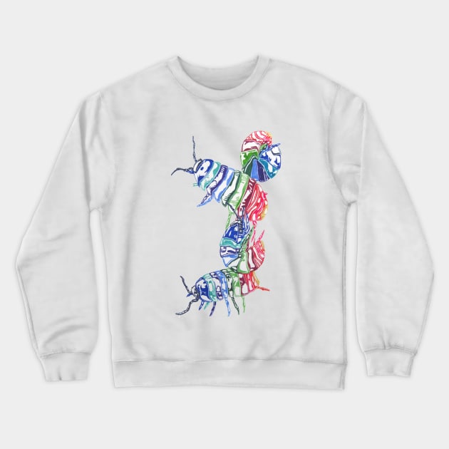 Pill Bug Crewneck Sweatshirt by RaLiz